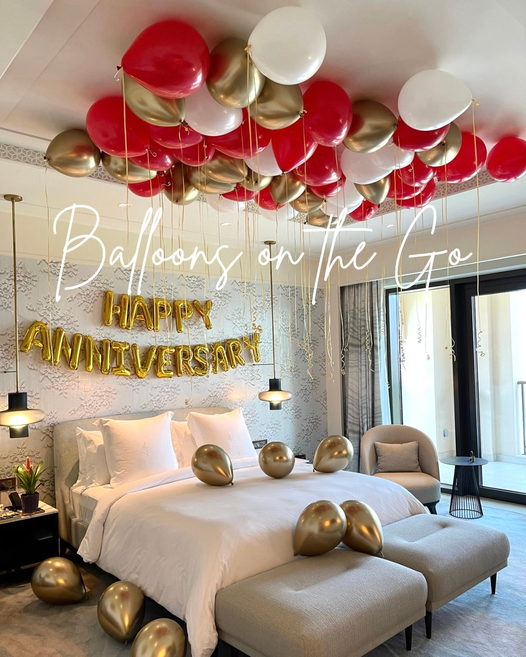HAPPY ANNIVERSARY surprise setup!!