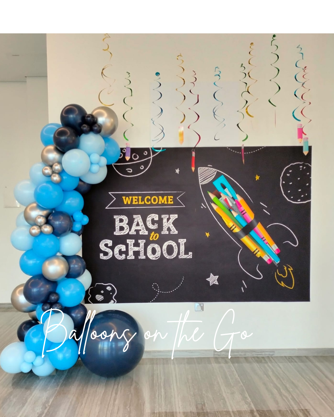 Back to School Balloon Arch