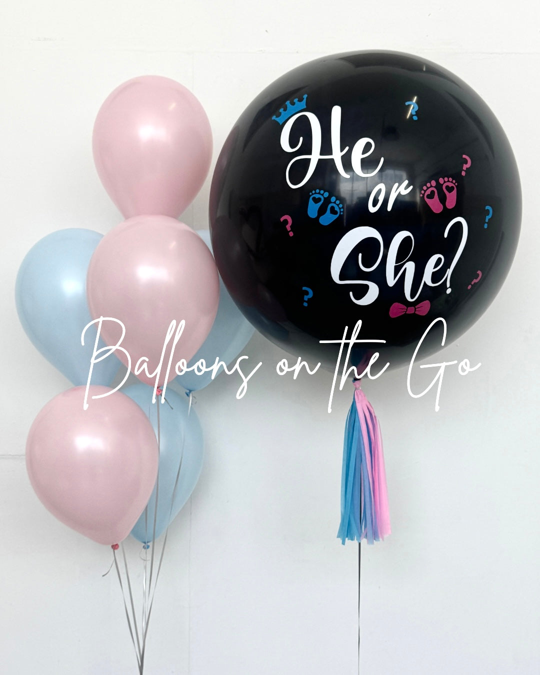 He or She- Gender Reveal Balloon