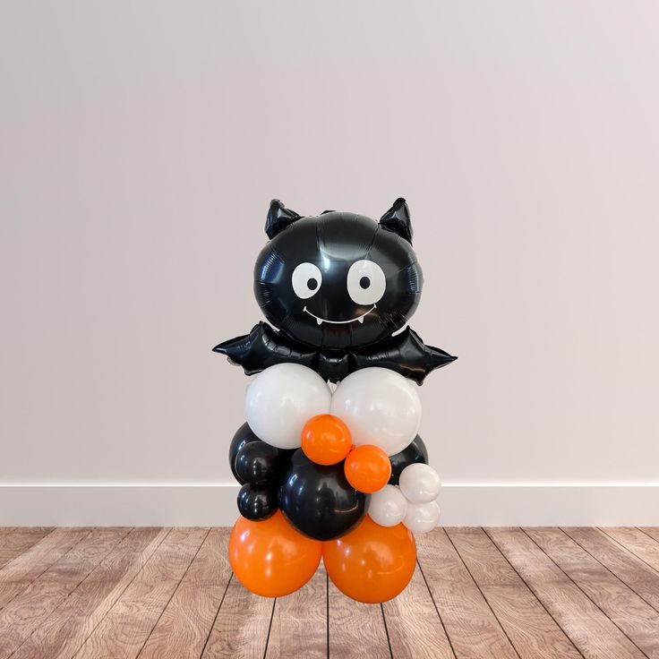 Black Bat Balloon Tower!