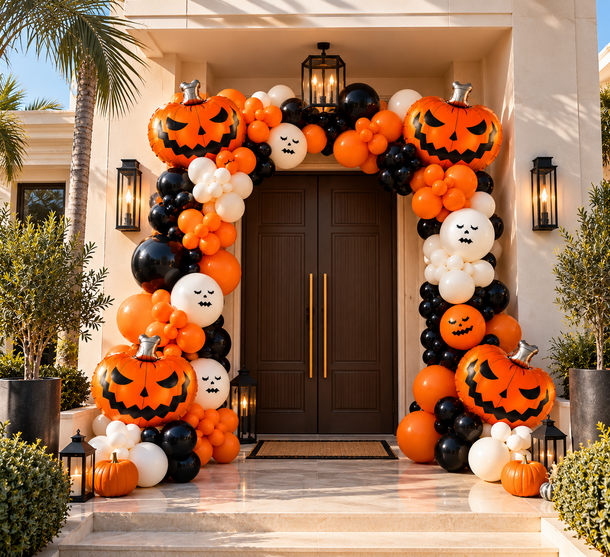 Halloween Balloon Arch