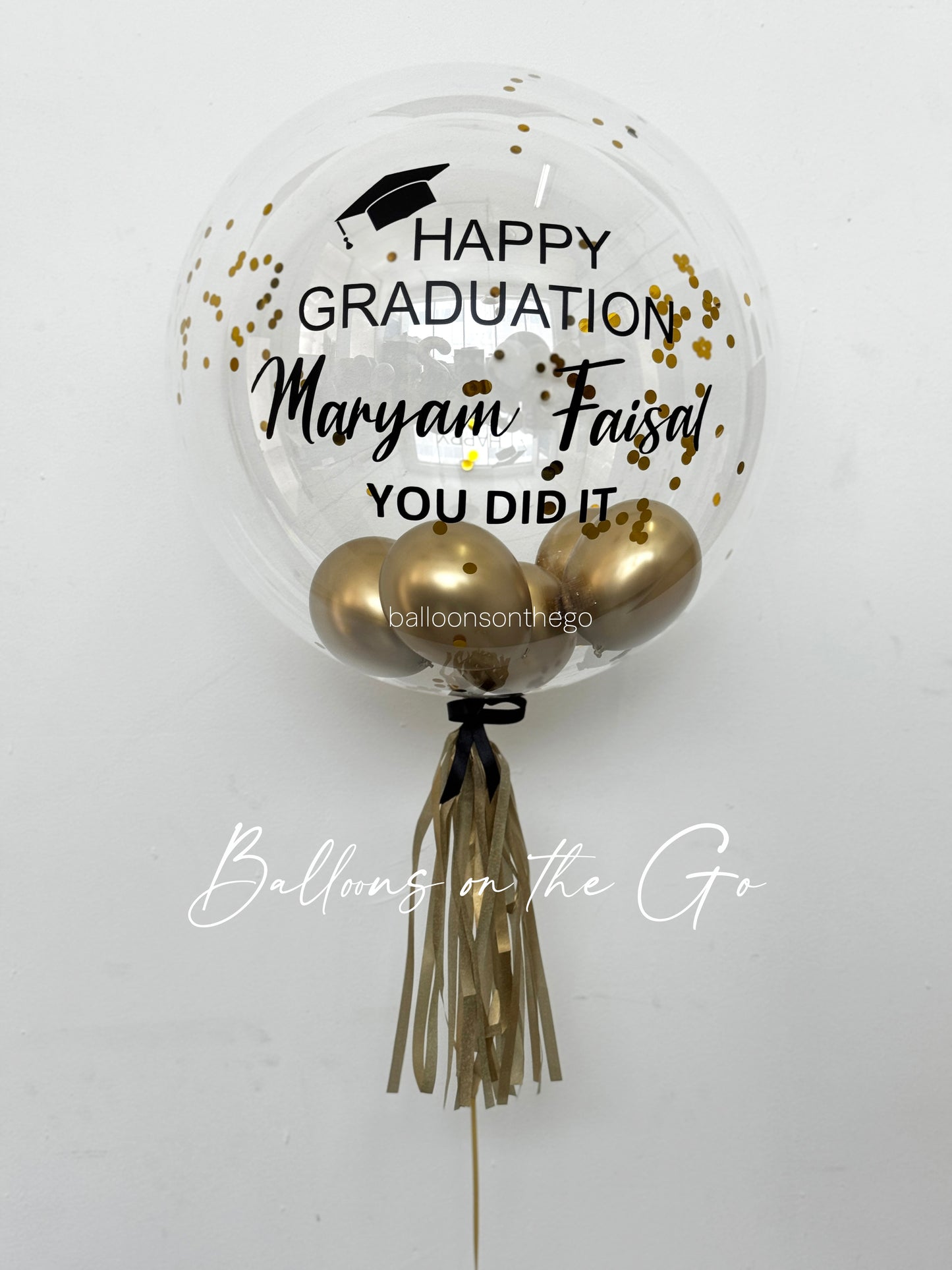 You did it!