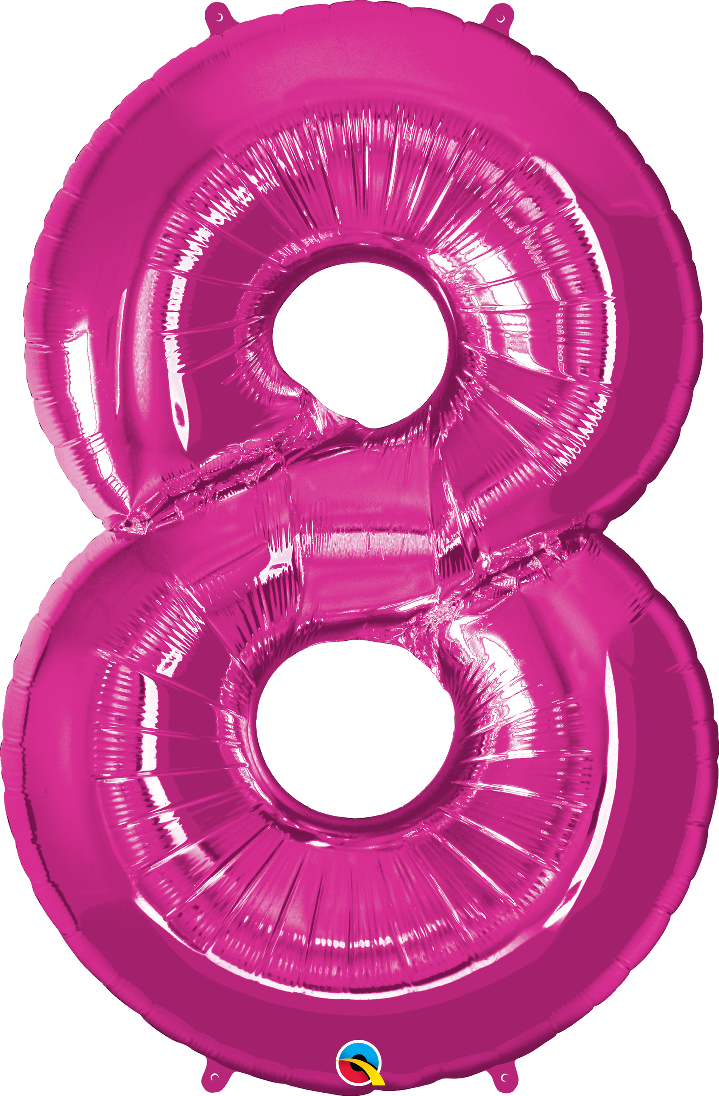 Number 8 Foil Balloon- Pink