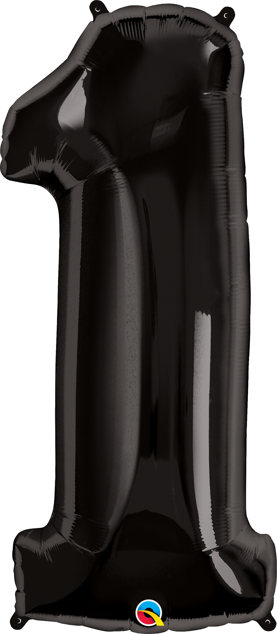 Number 1 Foil Balloon- Black