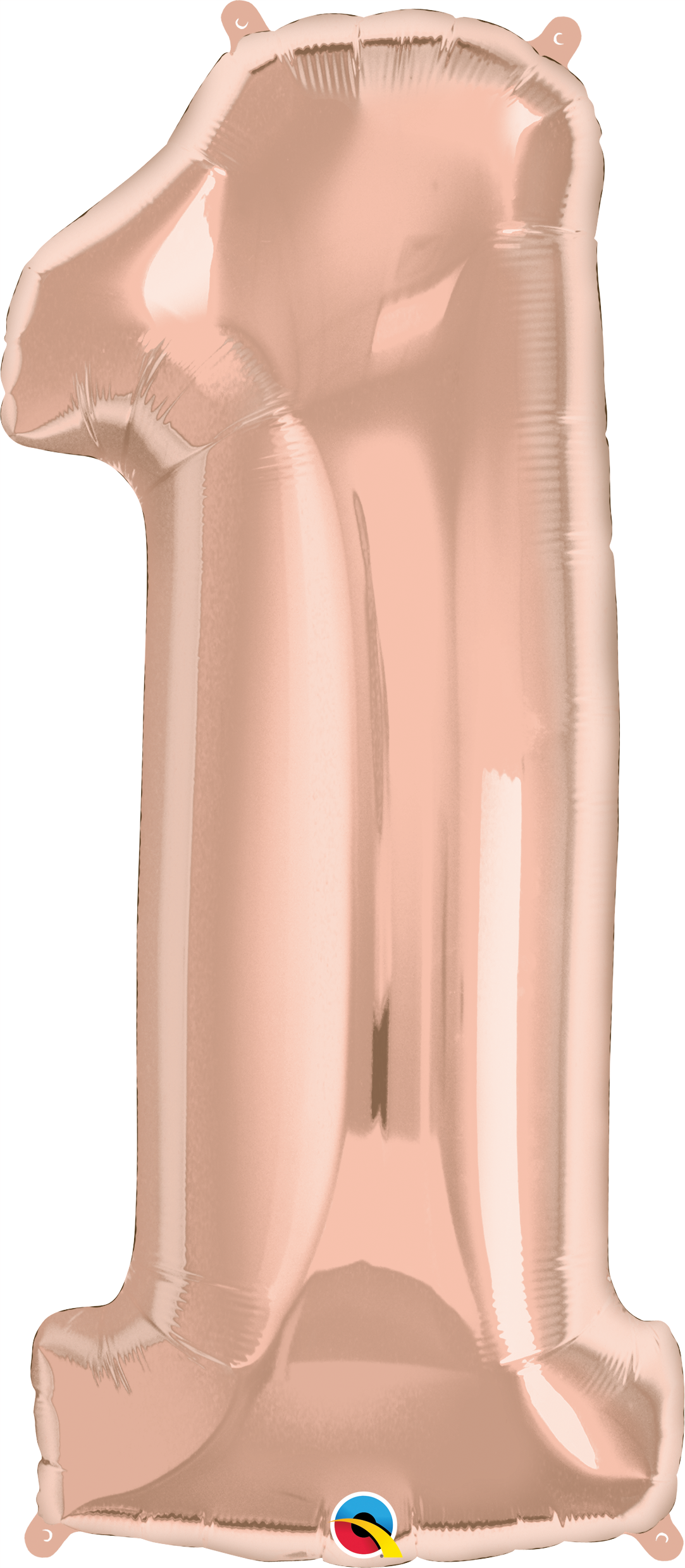 Number 1 Foil Balloon- Rose Gold