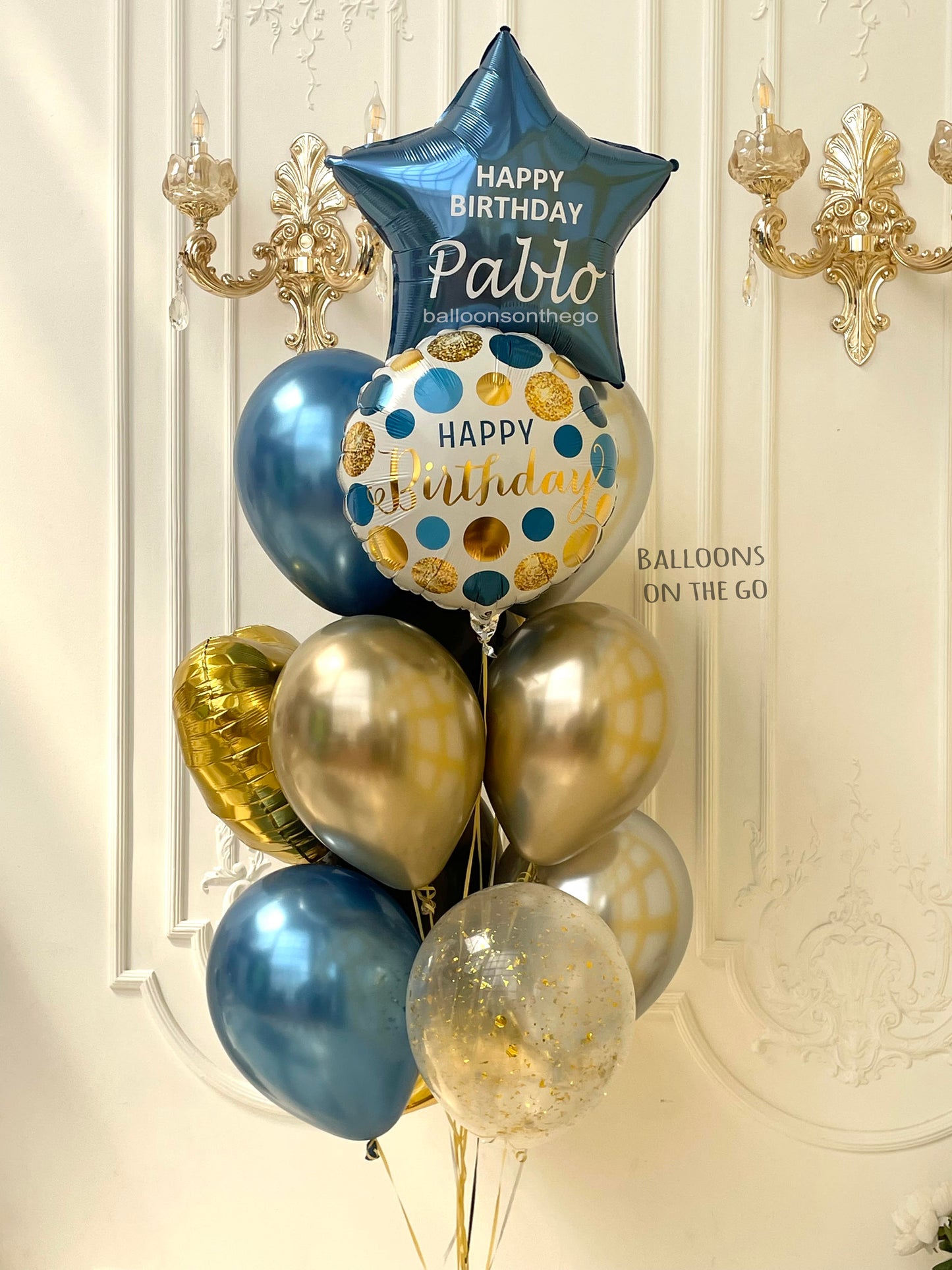 Life is to be happy-Balloon Bouquet
