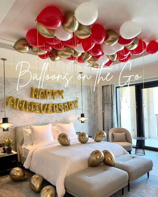 HAPPY ANNIVERSARY surprise setup!!