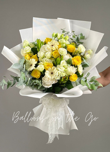 Mellow Yellow Flower Bouquet