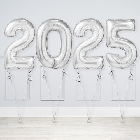 2025  Gaint Number Balloons- New Year