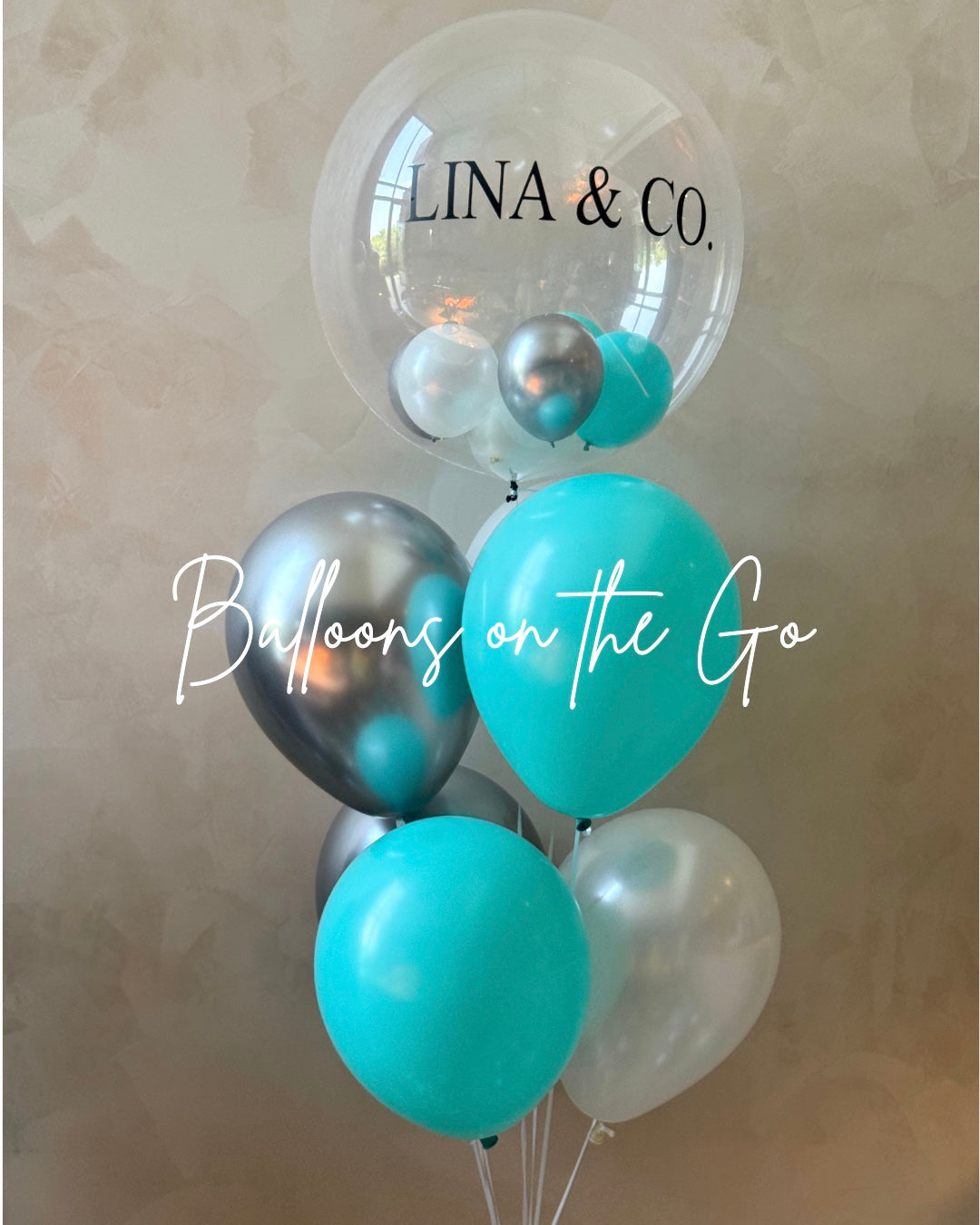 Tiffany & Co Balloon Bouquet