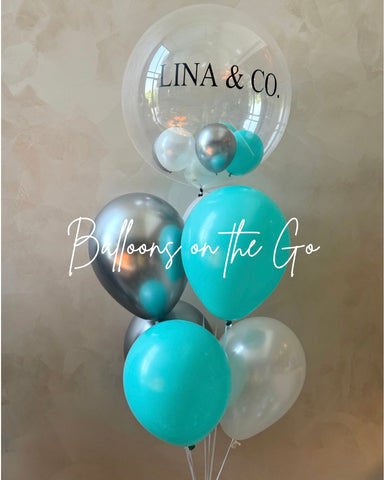 Tiffany & Co Balloon Bouquet