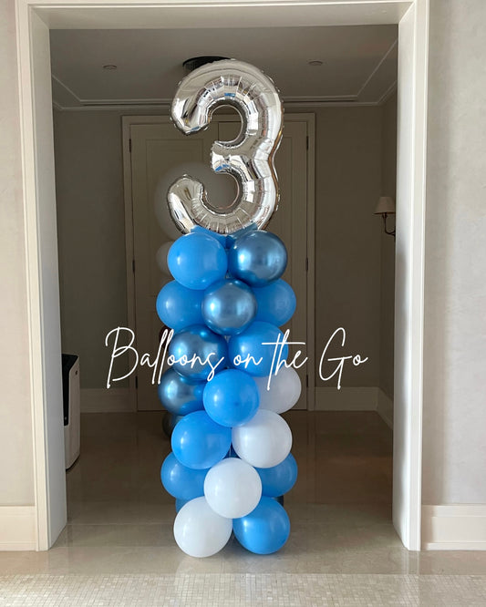 Balloon Tower with Number!