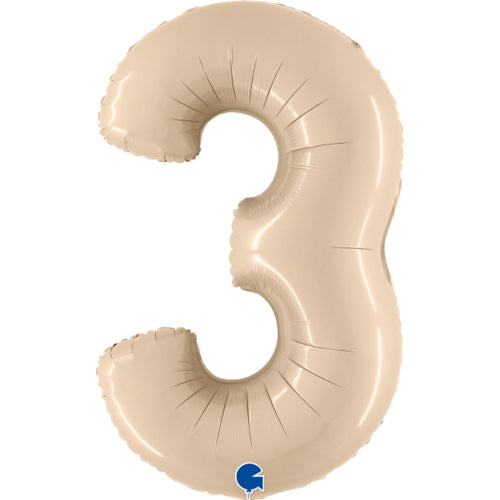 Number 3 Beige Foil!