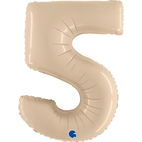 Number 5 Foil Beige!