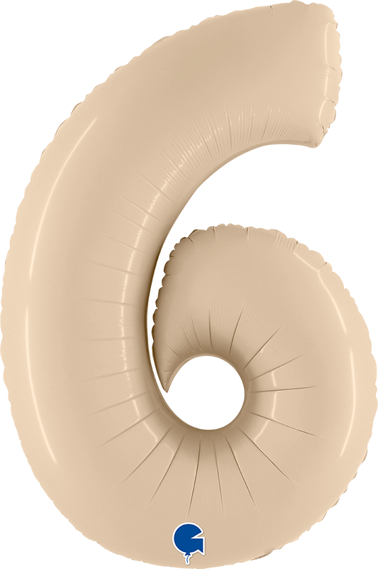Number 6 Beige Foil!