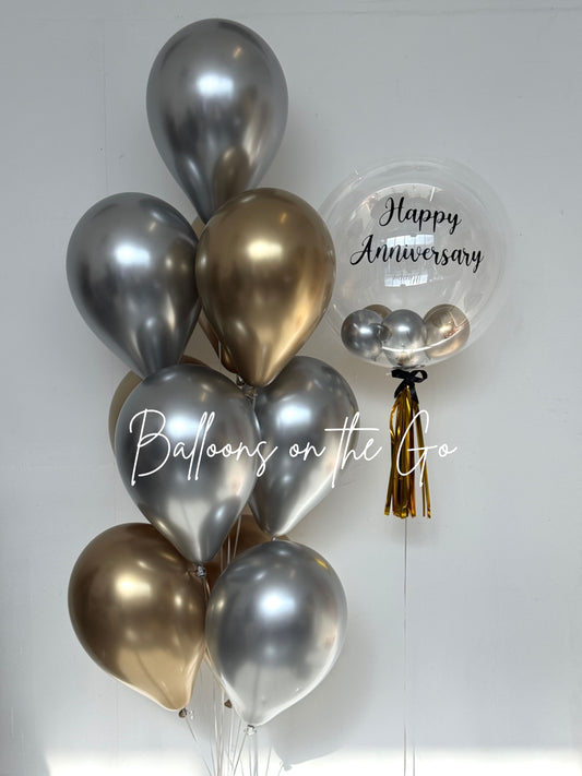 Gold and Silver Glow