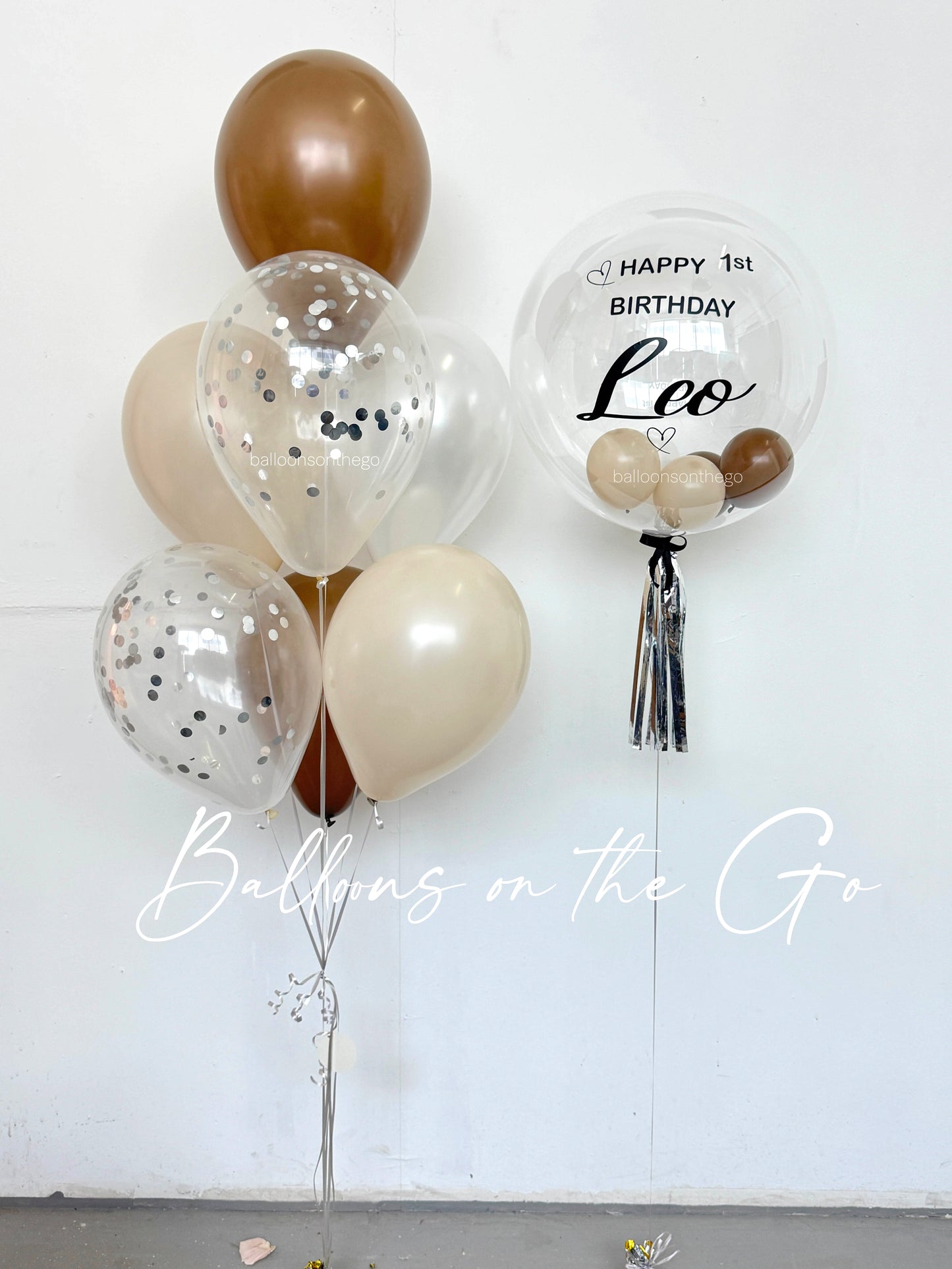 Earthy Tones Balloon Bouquet