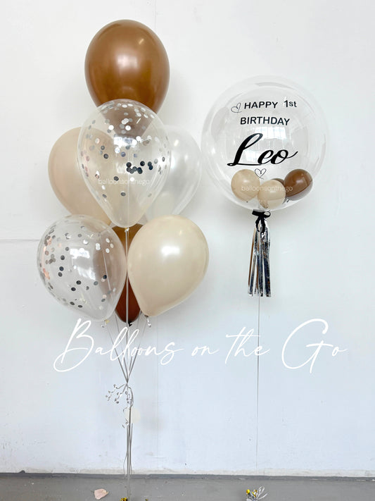 Earthy Tones Balloon Bouquet
