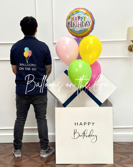 Birthday Balloon Surprise