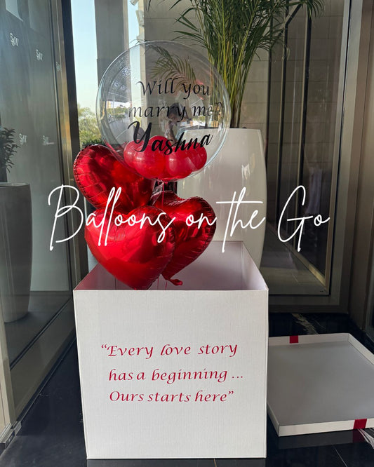 Will you marry me? Surprise box