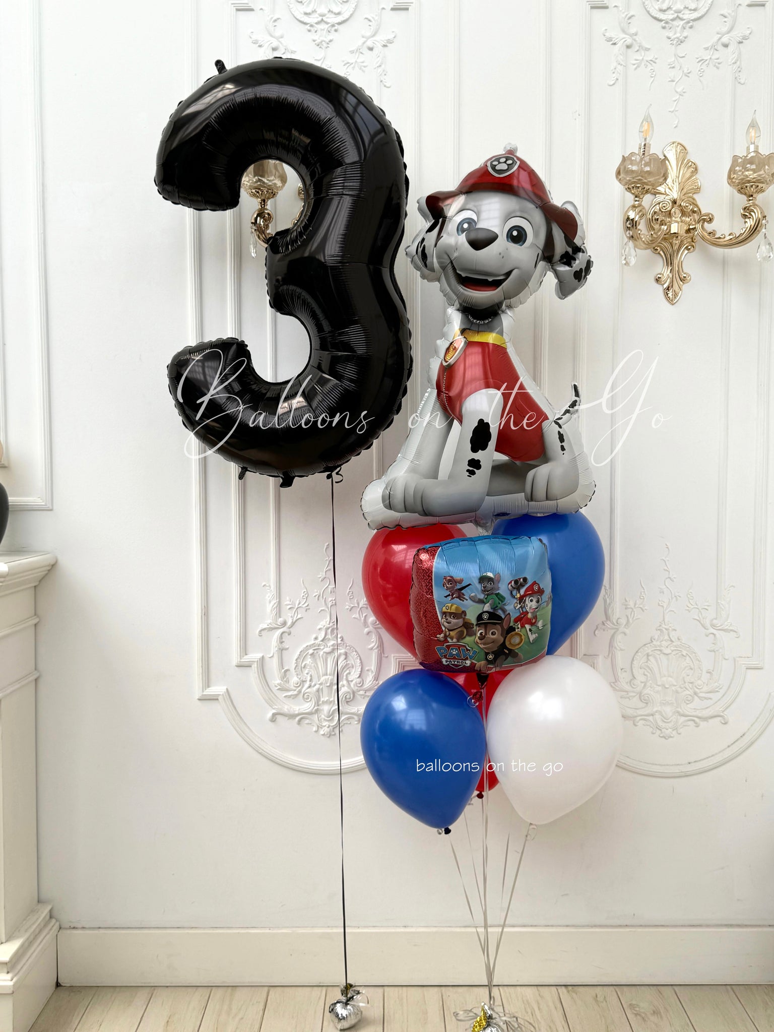 Paw Patrol Marshall Balloon bouquet!