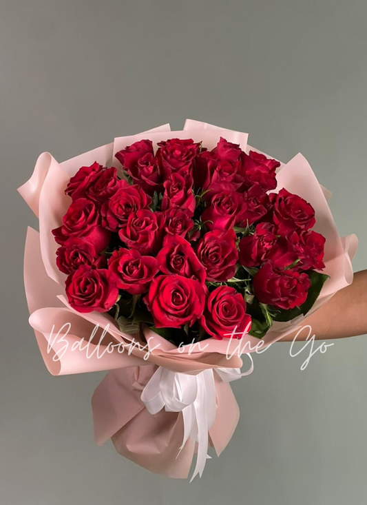 Roses in Love Fresh Flower Bouquet