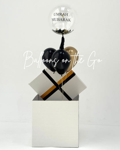 Umrah / Hajj Mubarak Balloon Box