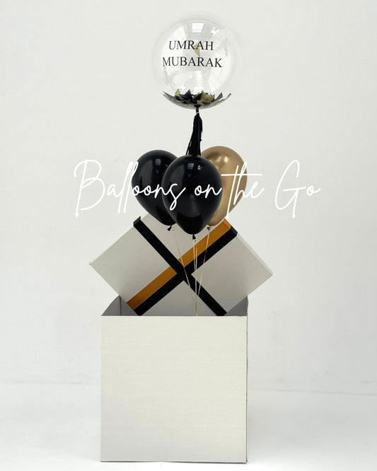 Umrah / Hajj Mubarak Balloon Box