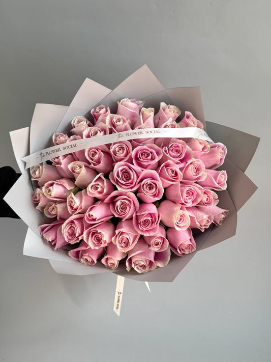 Pink Roses Flower Bouquet!