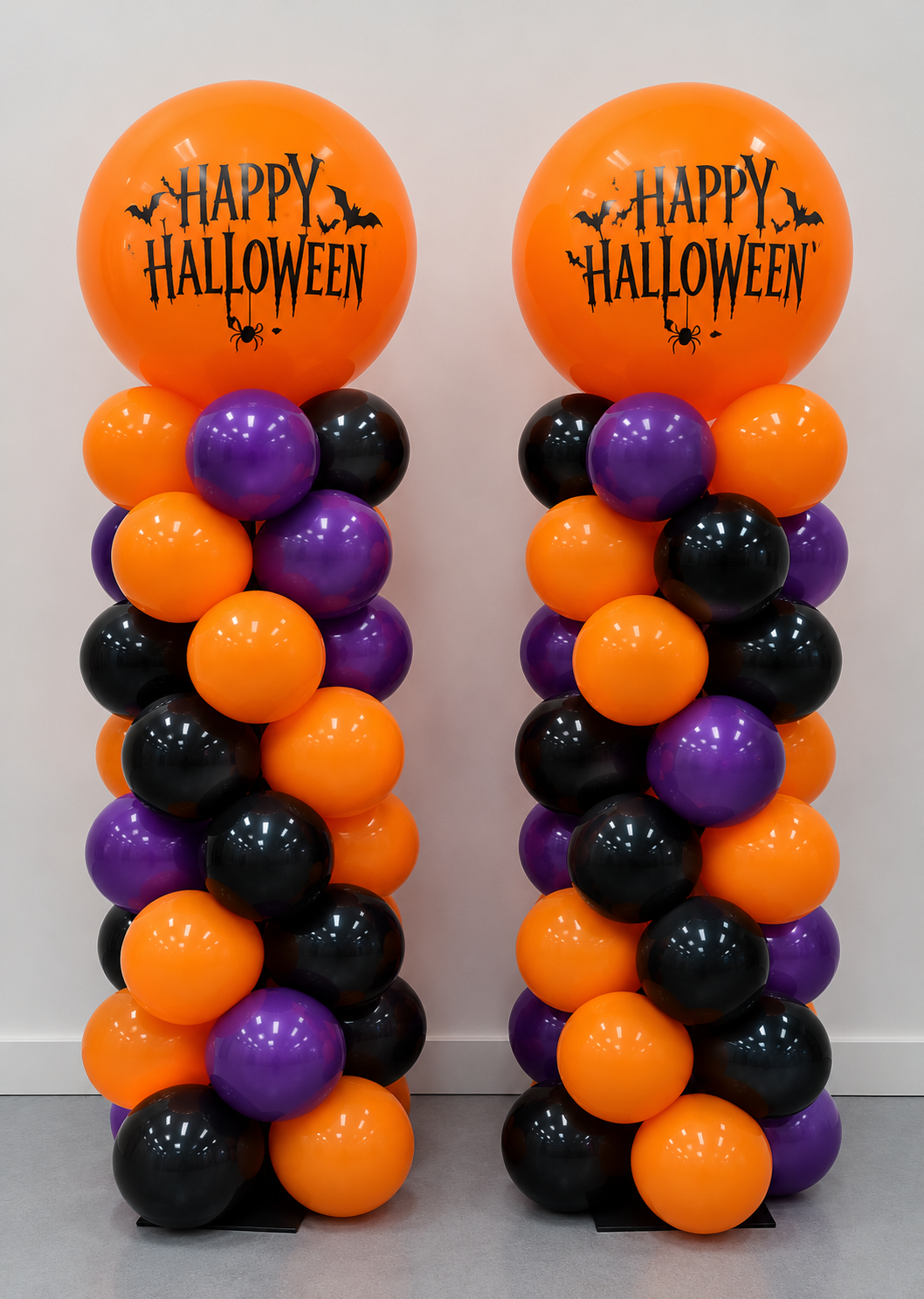 Halloween Balloon Towers