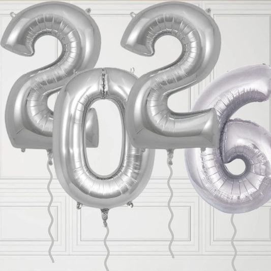2026  Gaint Number Balloons- New Year