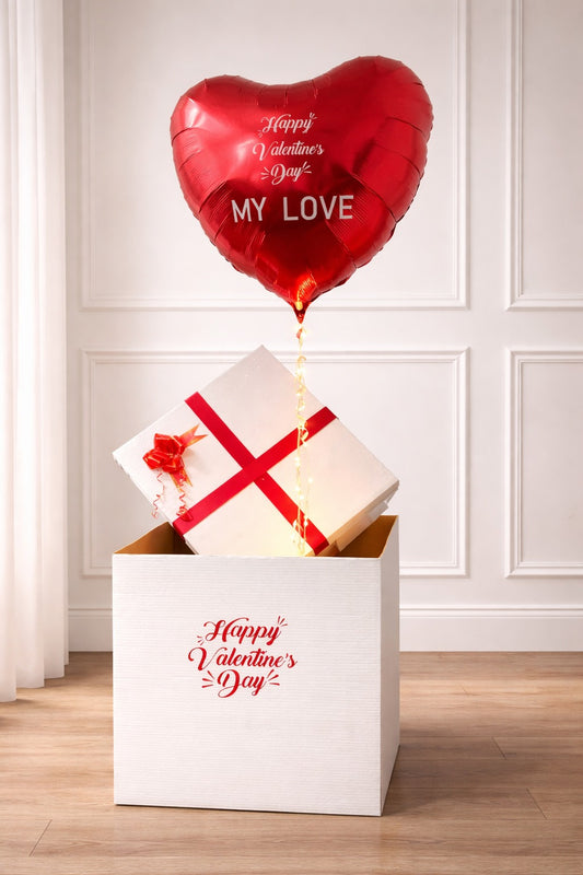 Valentine Surprise Box with lights!