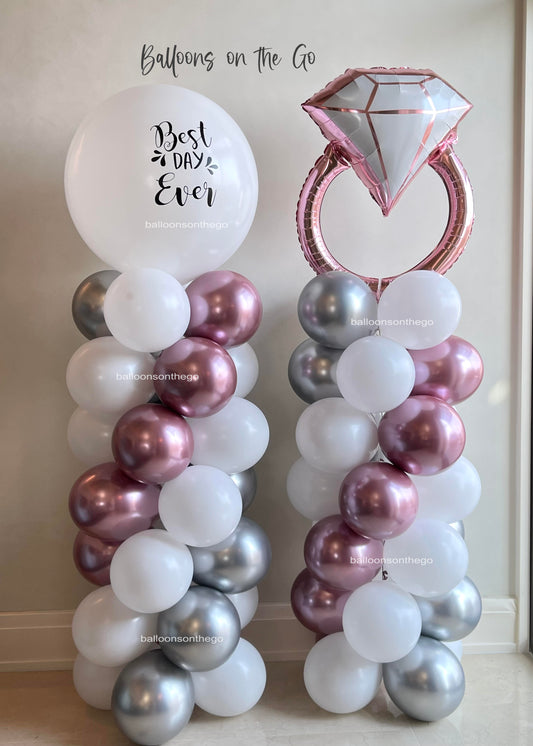 Engagement Balloons Tower!