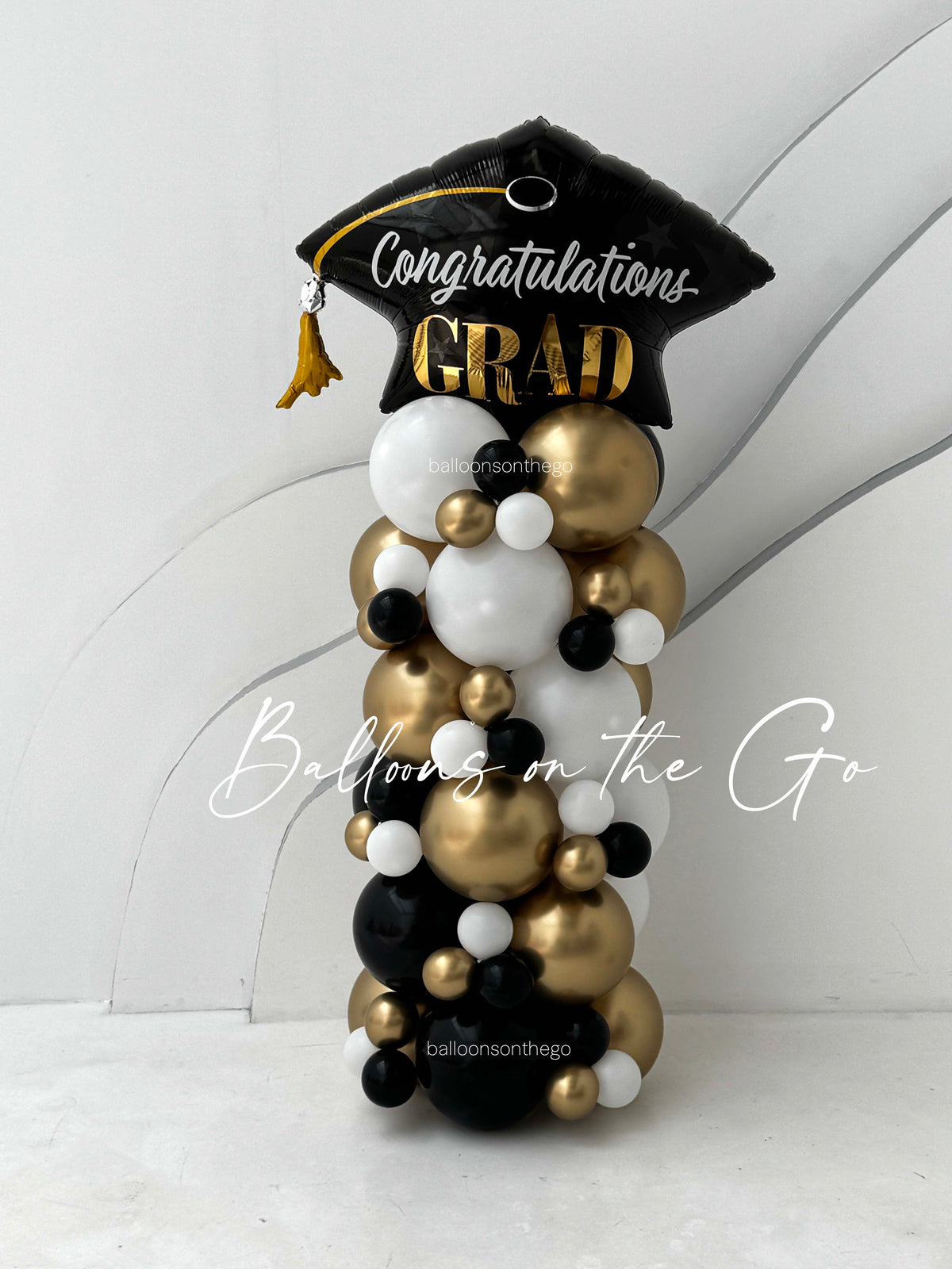 Congrats Grad Balloon Tower