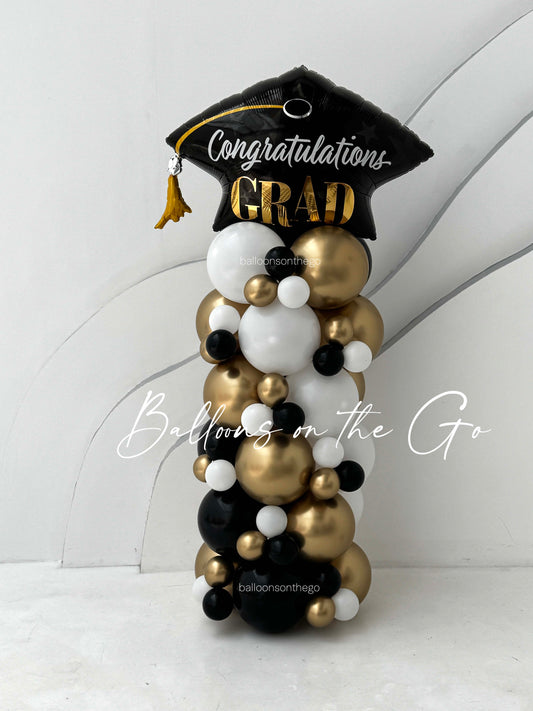Congrats Grad Balloon Tower