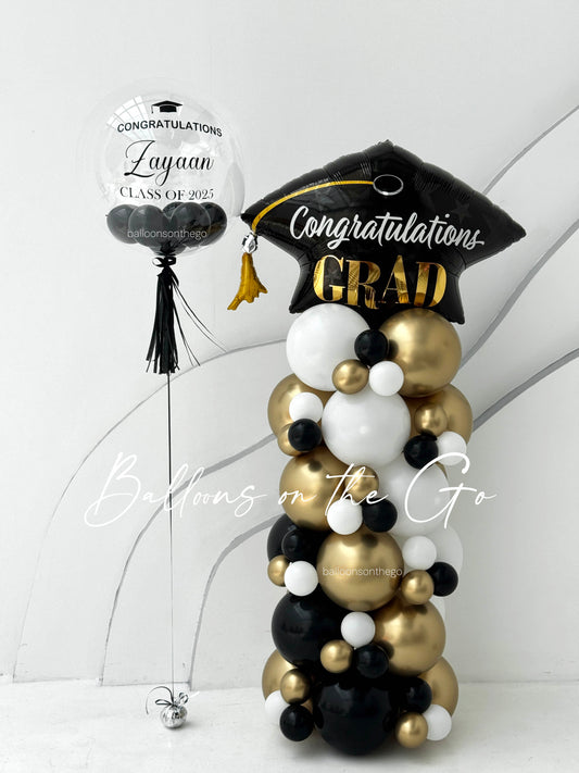 Customized bubble with Grad balloon Tower