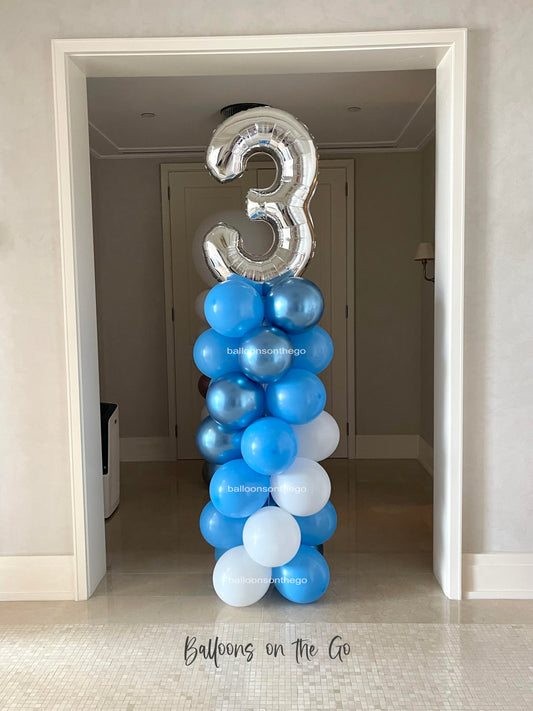 Balloon Tower with Number!