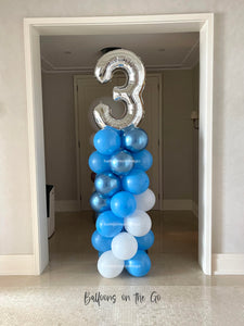 Balloon Tower with Number!