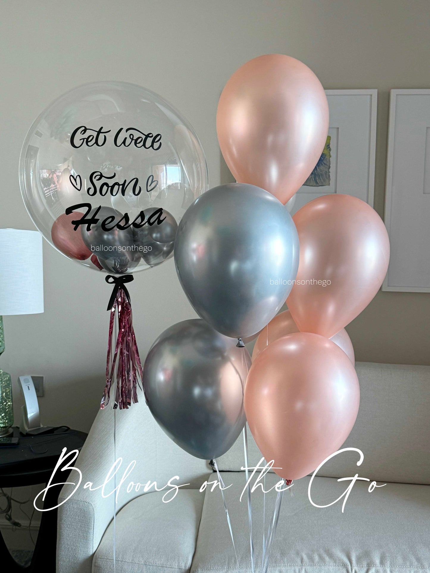 Get Well Soon Balloon Bouquet