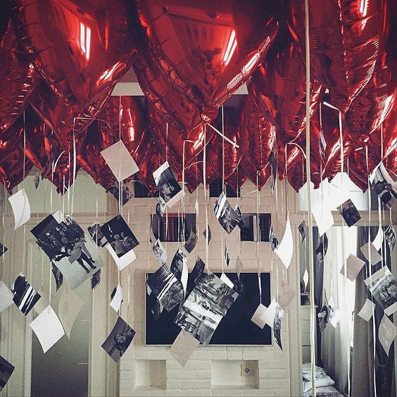 25 Heart foils with Pictures