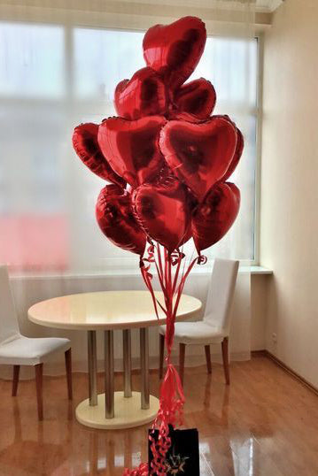 10 Heart foils