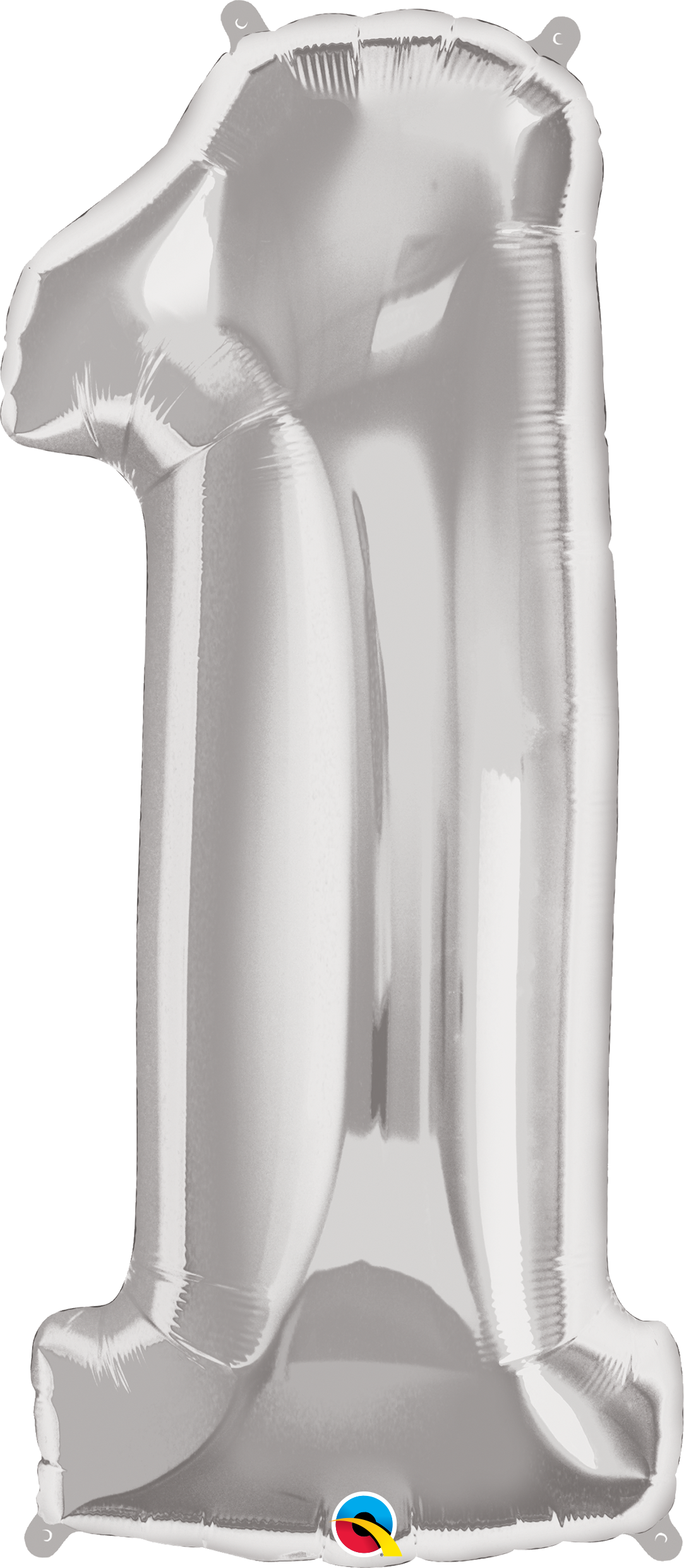 Number 1 Foil Balloon- Silver