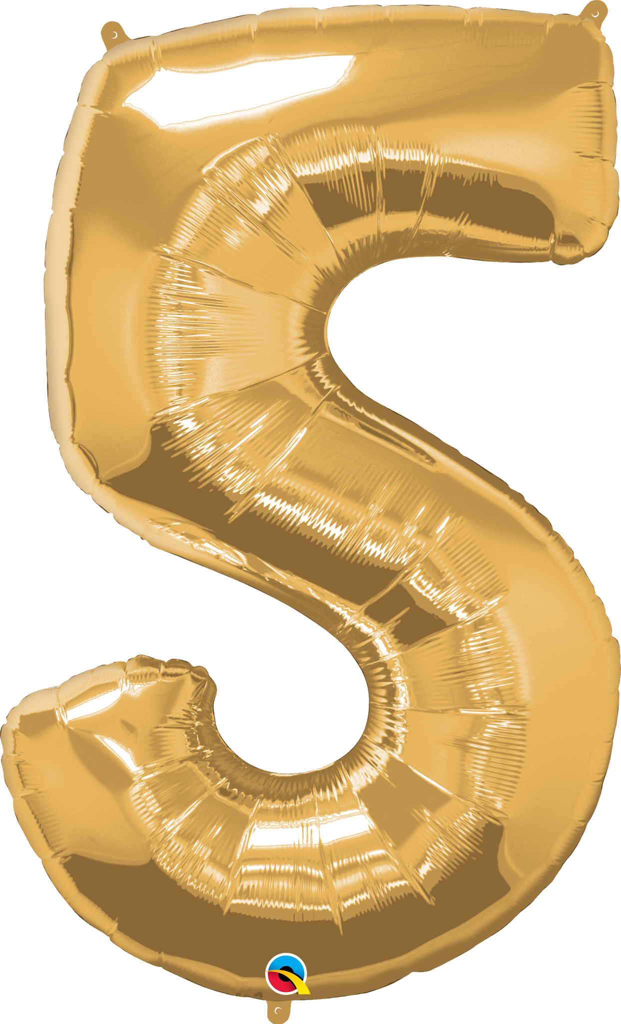 Number 5 Foil Balloon- Gold