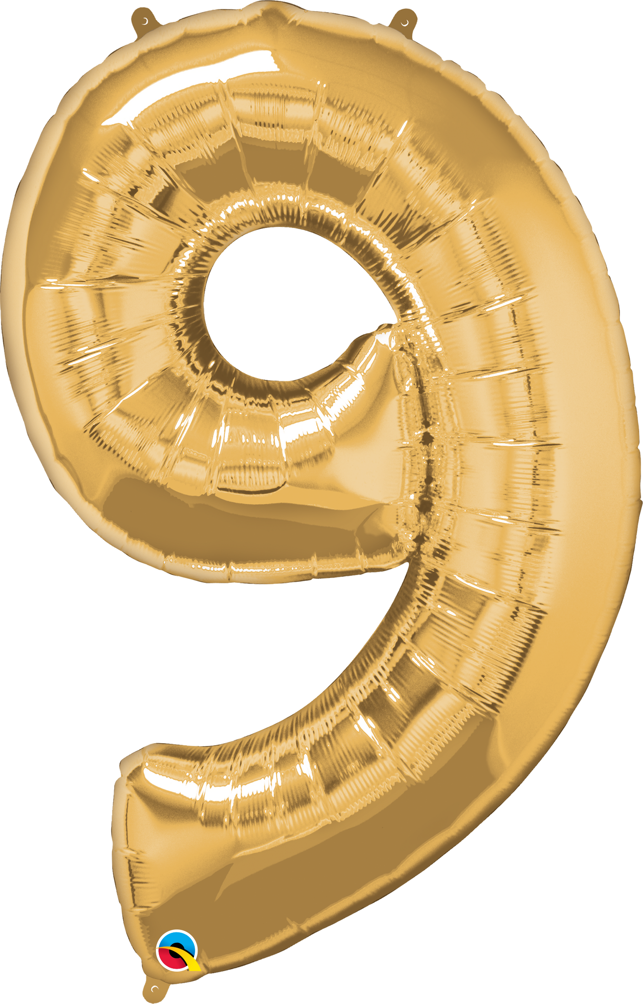 Number 9 Foil Balloon -Gold