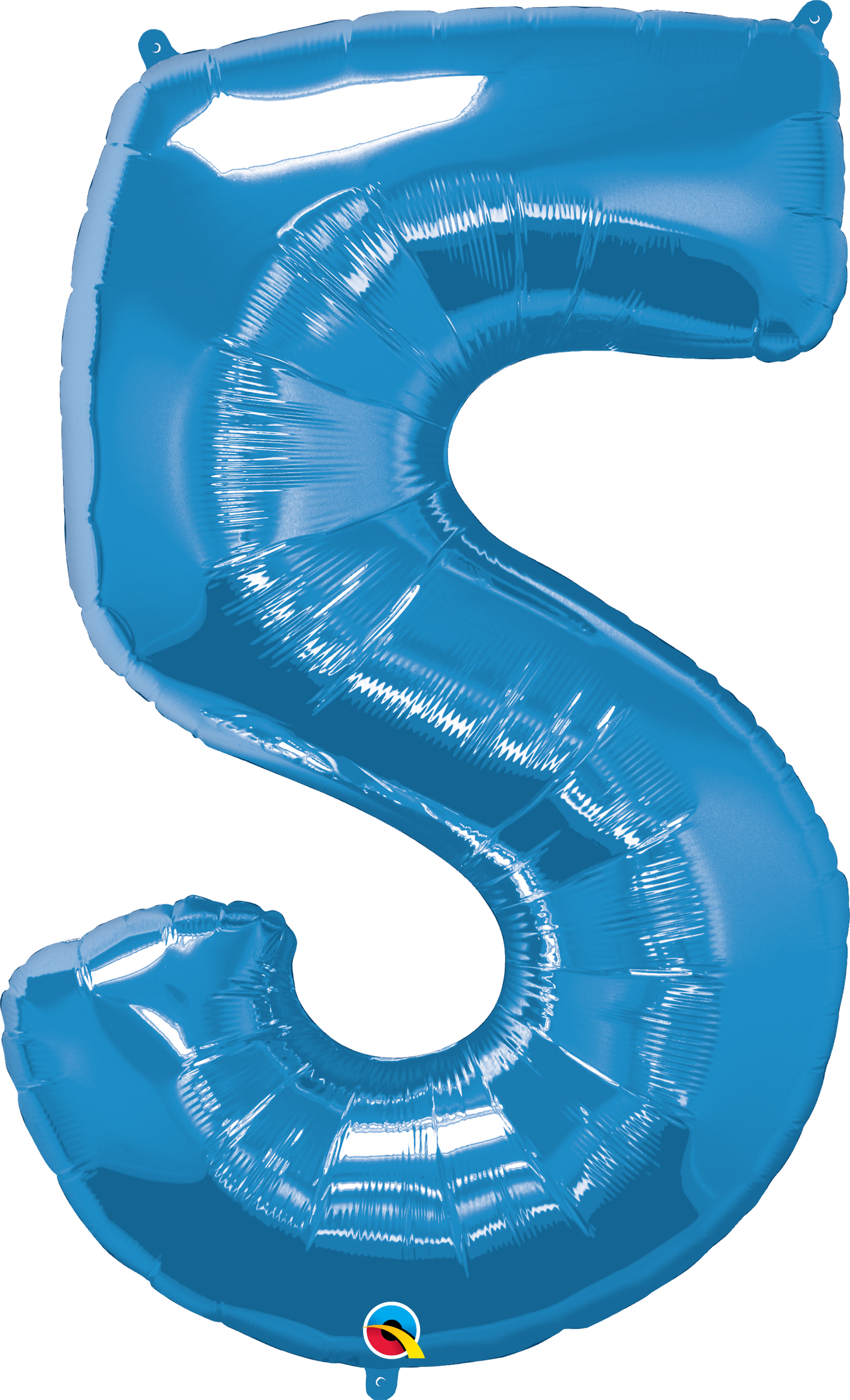 Number 5 Foil Balloon- Blue