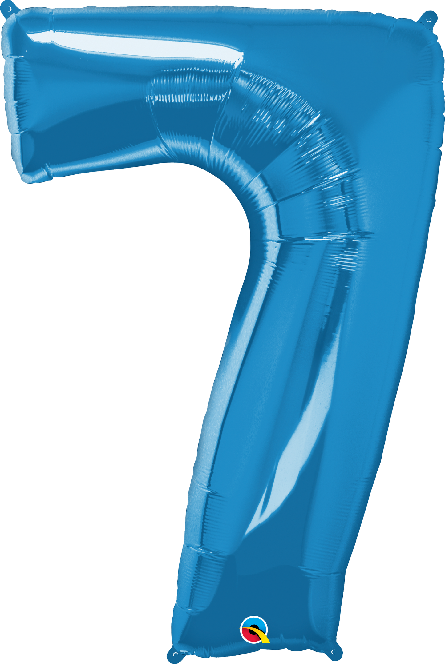 Number 7 Foil Balloon- Blue