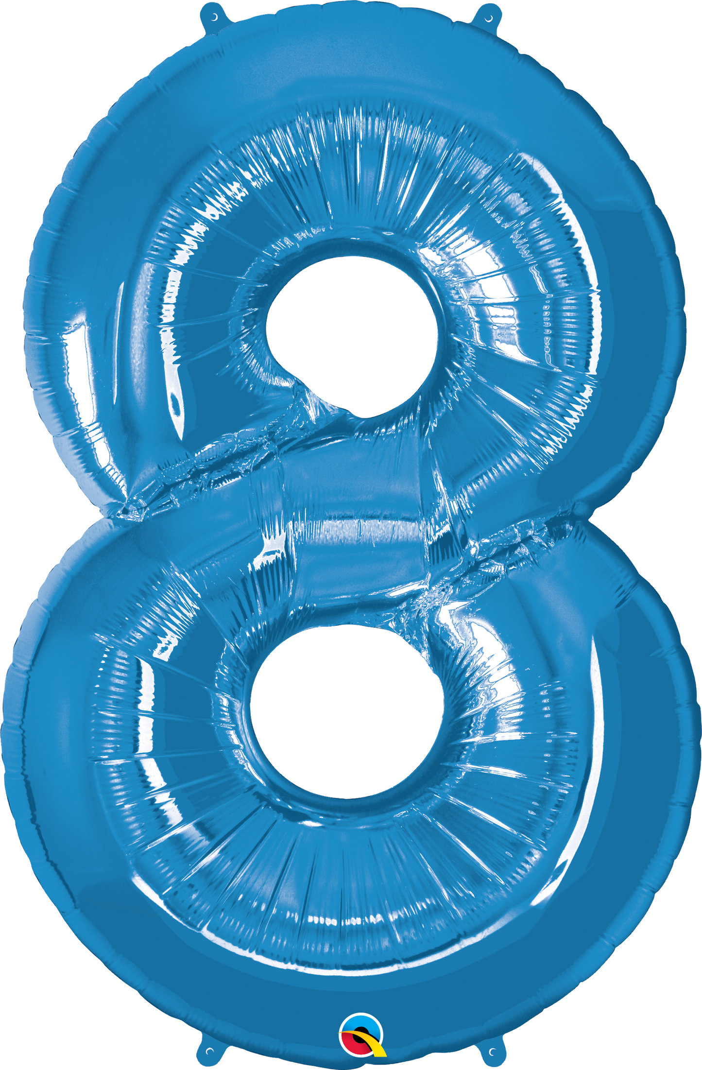 Number 8 Foil Balloon- Blue