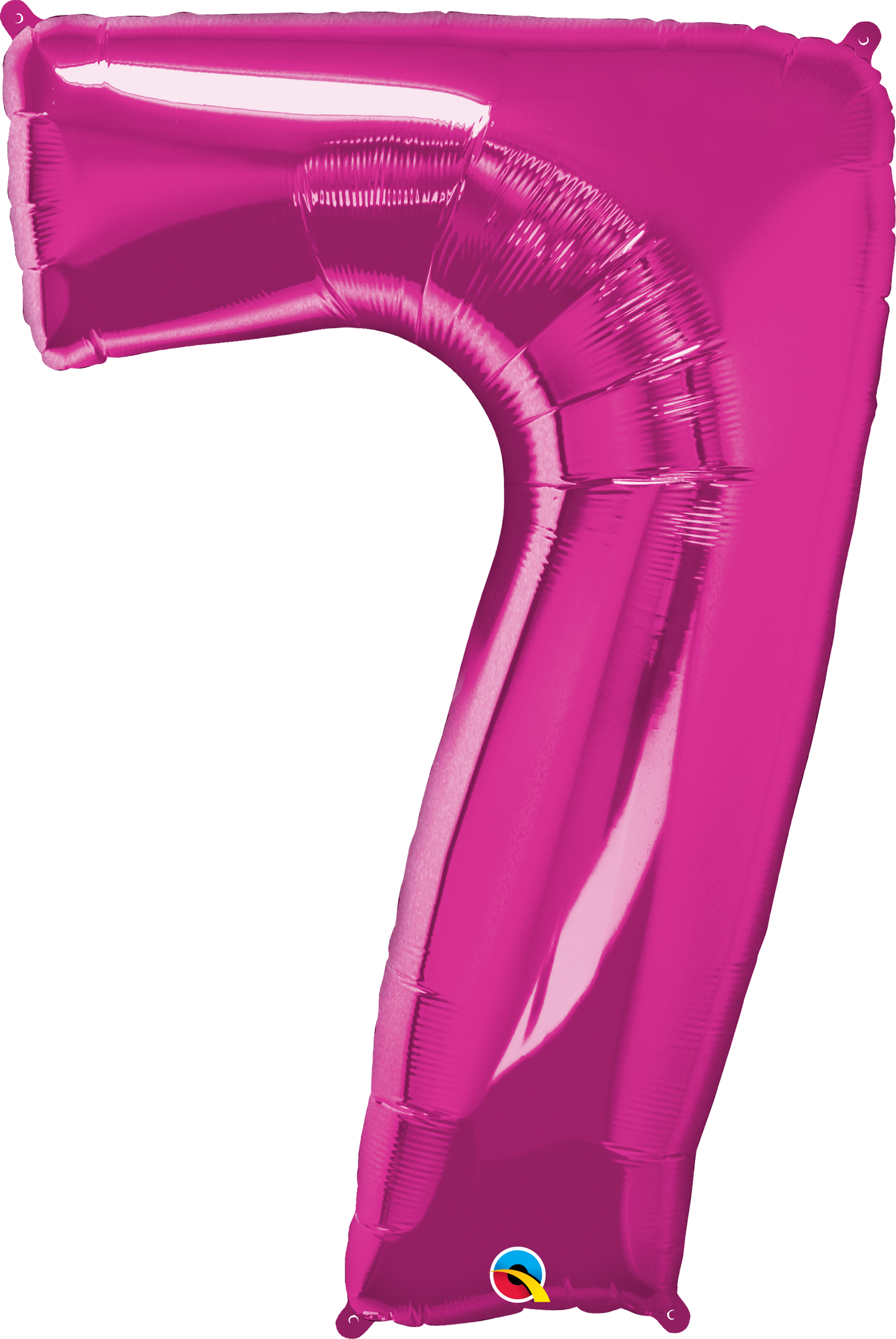 Number 7 Foil Balloon- Pink