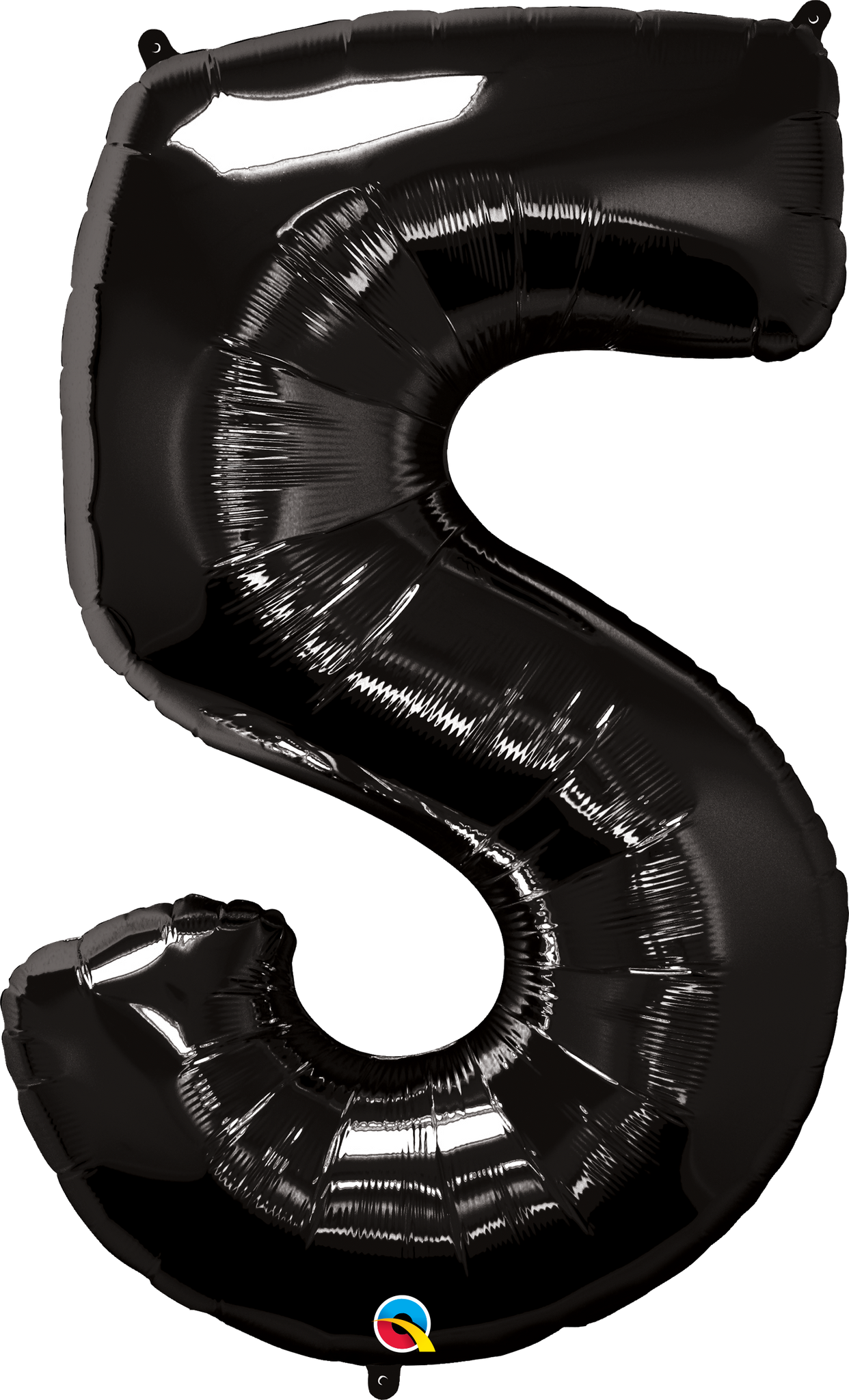 Number 5 Foil Balloon - Black