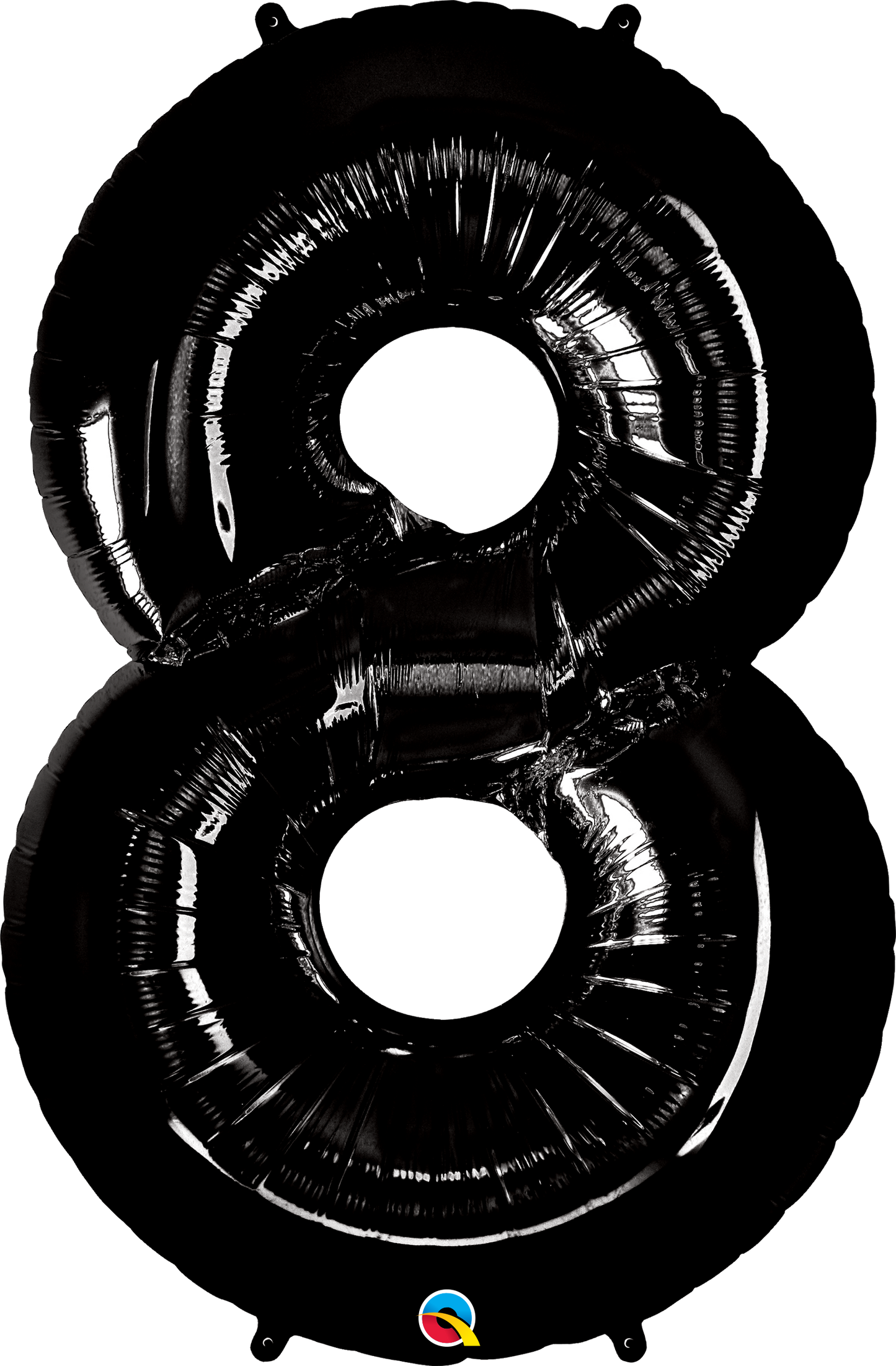Number 8 Foil Balloon- Black